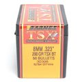 Barnes .323 Diameter 200 Grain Solid Hollow Point TSX 50 Count Bullets