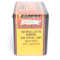 Barnes .338 Diameter 285 Grain Solid Hollow Point TSX 50 Count Bullets