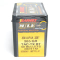 Barnes .338 Diameter 265 Grain Boat Tail Hollow Point Tactical 50 Count Bullets
