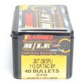 Barnes .357 Diameter 110 Grain Jacketed Hollow Point TAC-XP 40 Count Bullets (38 Special, 357 Magnum)