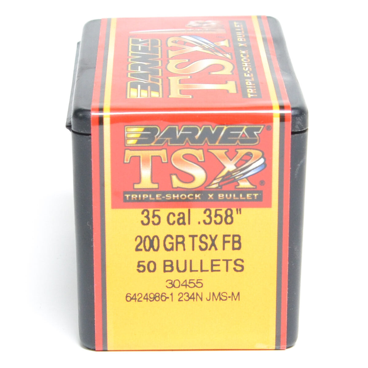 Barnes .358 Diameter 200 Grain Solid Hollow Point TSX 50 Count Bullets