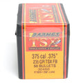 Barnes .375 Diameter 235 Grain Solid Hollow Point TSX 50 Count Bullets