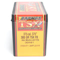 Barnes .375 Diameter 300 Grain Solid Hollow Point TSX 50 Count Bullets