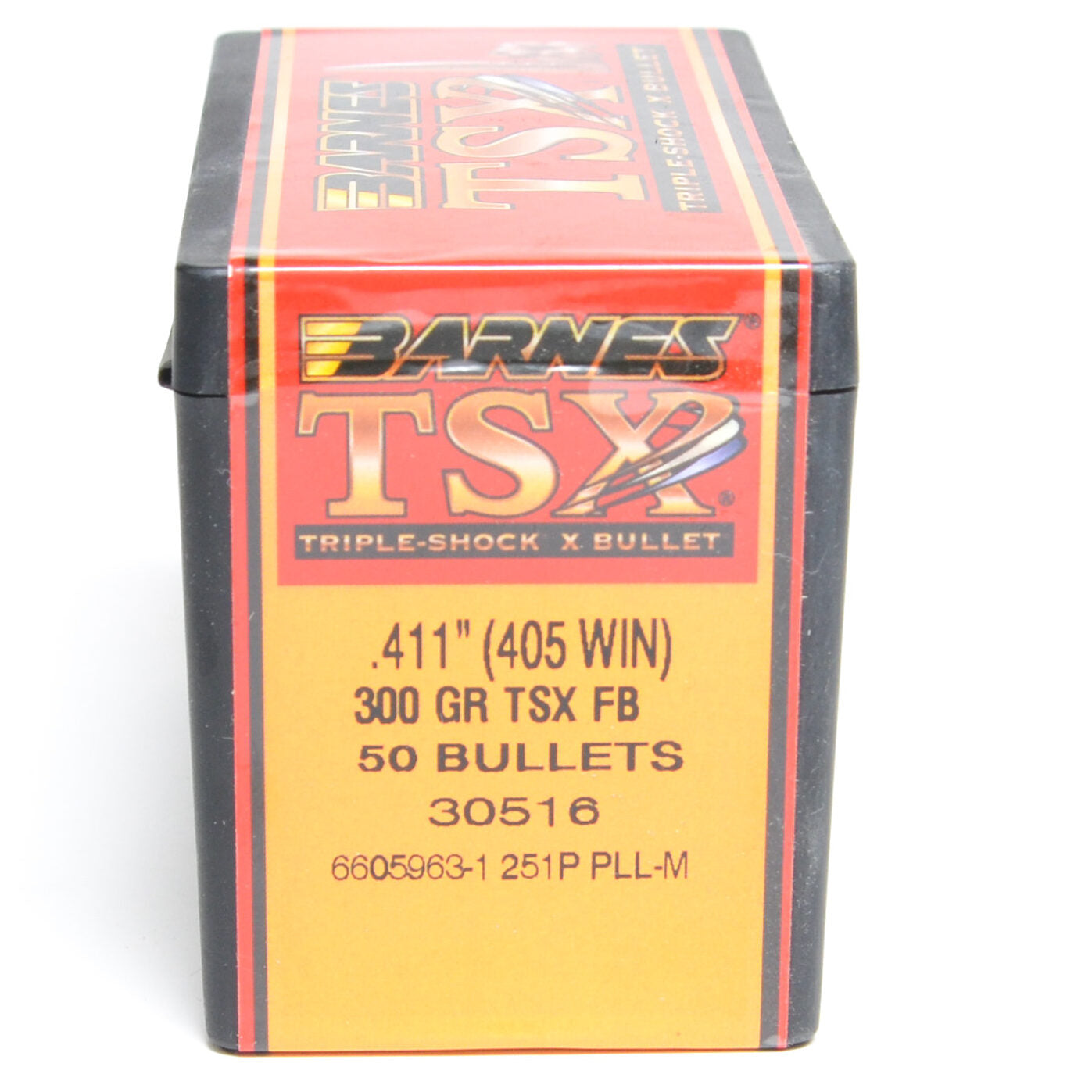 Barnes .411 Diameter 300 Grain Solid Hollow Point TSX 50 Count Bullets