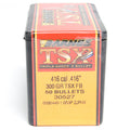 Barnes .416 Diameter 300 Grain Solid Hollow Point TSX 50 Count Bullets