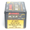 Barnes .451 Diameter 185 Grain Jacketed Hollow Point TAC-XP 40 Count Bullets