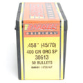 Barnes .458 Diameter 400 Grain Semi-Spitzer Original 50 Count Bullets (45-70 Government)