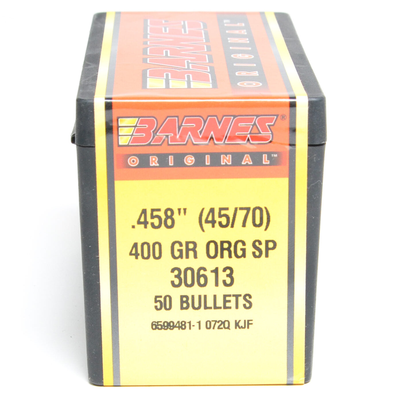 Barnes .458 Diameter 400 Grain Semi-Spitzer Original 50 Count Bullets (45-70 Government)