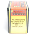 Barnes .458 Diameter 400 Grain Flat Base Flat Point Original 50 Count Bullets (45-70 Government)