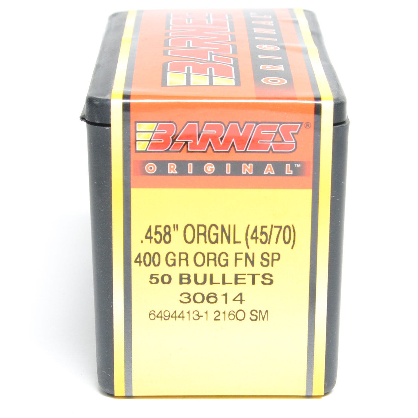 Barnes .458 Diameter 400 Grain Flat Base Flat Point Original 50 Count Bullets (45-70 Government)