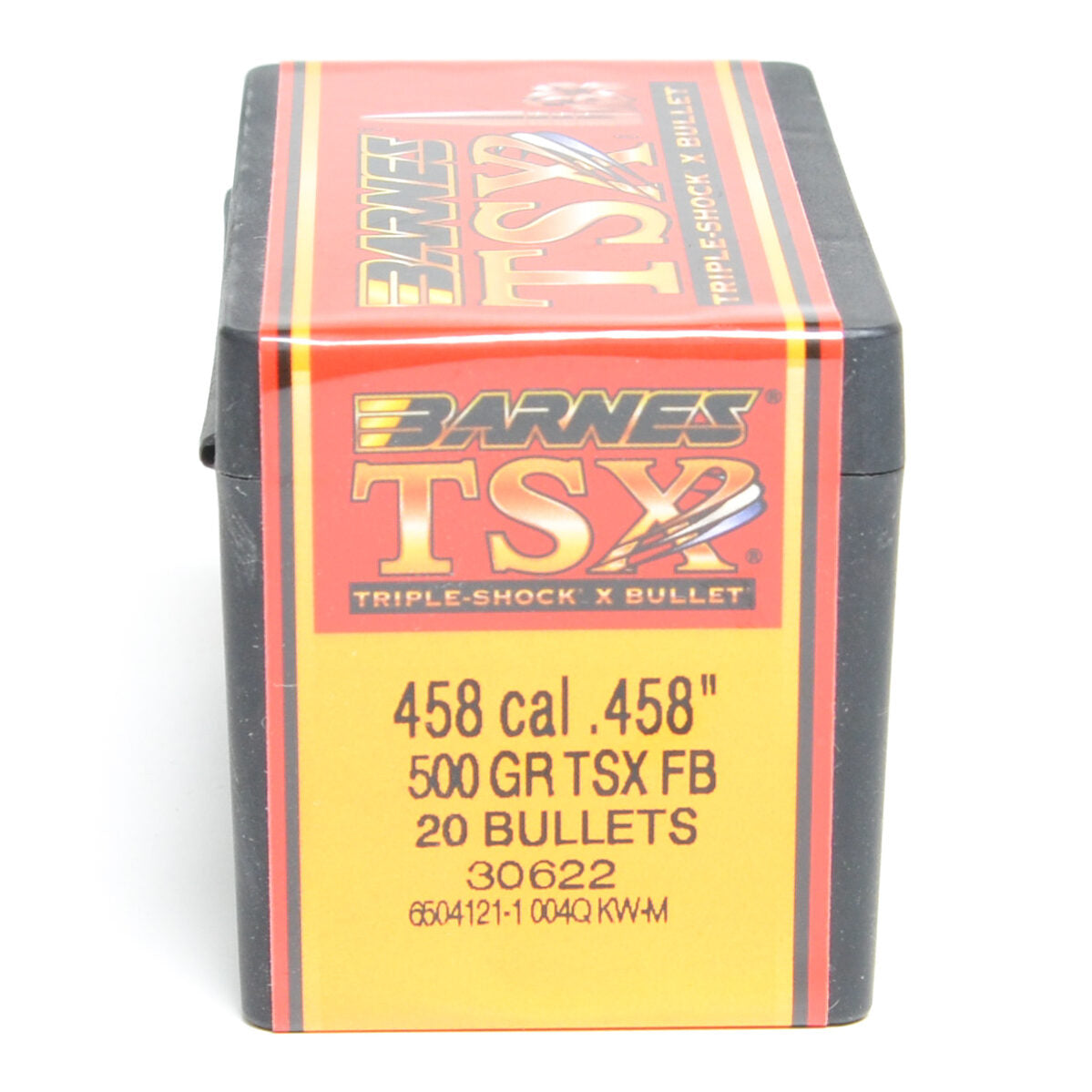 Barnes .458 Diameter 500 Grain Solid Hollow Point TSX 20 Count Bullets