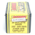 Barnes .500 Diameter 275 Grain Jacketed Hollow Point XPB 20 Count Bullets
