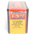 Barnes .510 Diameter 647 Grain Solid Hollow Point TSX 20 Count Bullets
