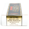 Barnes .510 Diameter 800 Grain Spitzer Boat Tail Banded Solid Bore Rider 20 Count Bullets