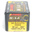 Barnes .308 Diameter 140 Grain Frangible Reduced Ricochet 50 Count Bullets