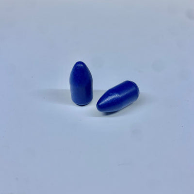 The Blue Bullets .355 Diameter 147 Grain Round Nose Bullets
