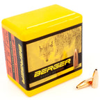Berger .224 / 22 52 Grain Match Varmint Flat Base (100)