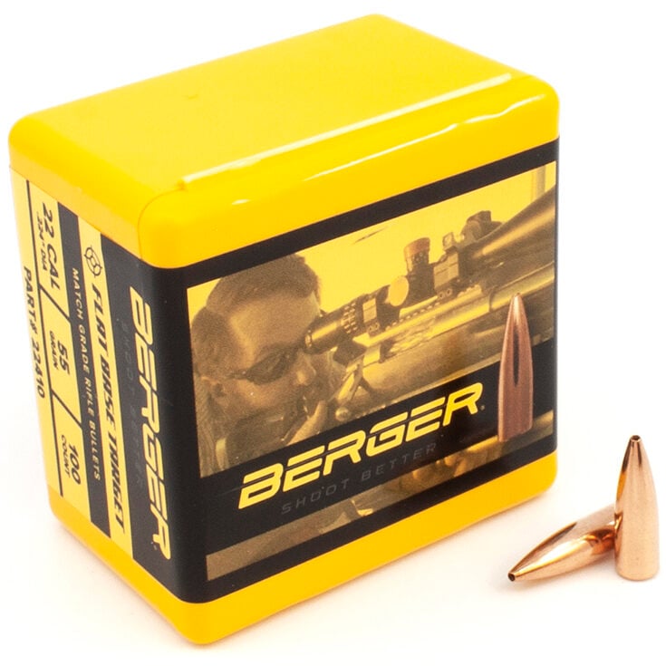 Berger .224 / 22 55 Grain Match Target (100)