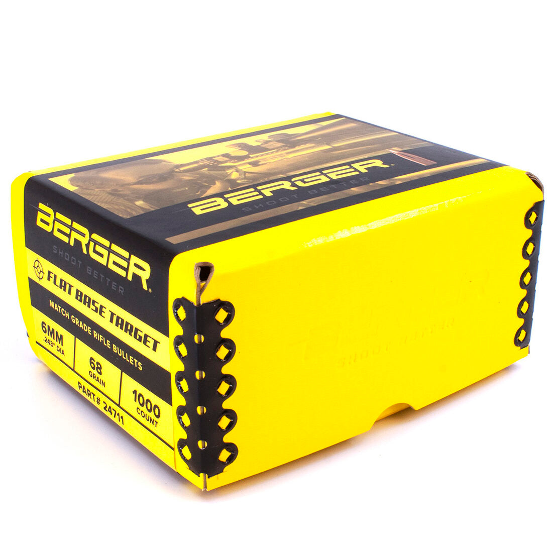 Berger .243 / 6mm 68 Grain Target (1000)