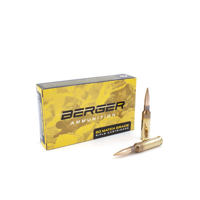 Berger Ammunition 260 Remington 130 Grain Hybrid OTM Tactical Jacketed Hollow Point 20 Count