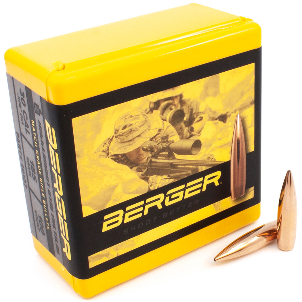Berger .308 / 30 185 Grain Juggernaut Open Tip Match Tactical (100)