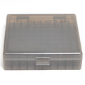 Berrys Ammo Box 10mm/45Acp Snap Hinged 100 Smoke 50/Cs