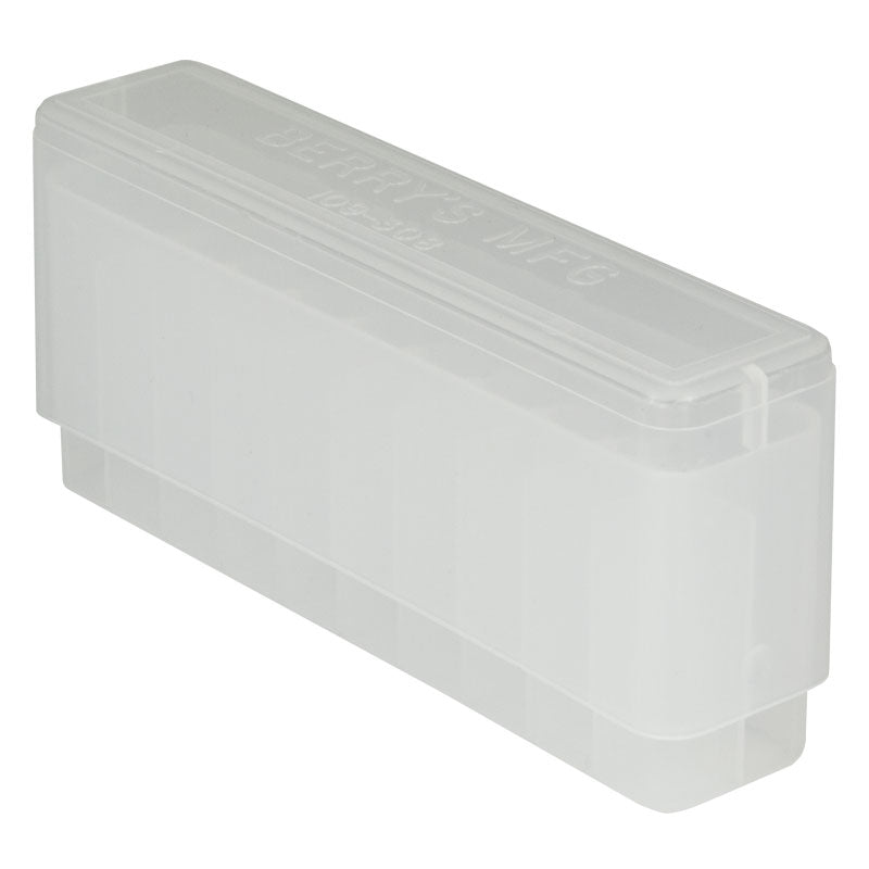 Berrys Ammo Box 243/308 Slip Top 20 #109 Clear 50/Cs