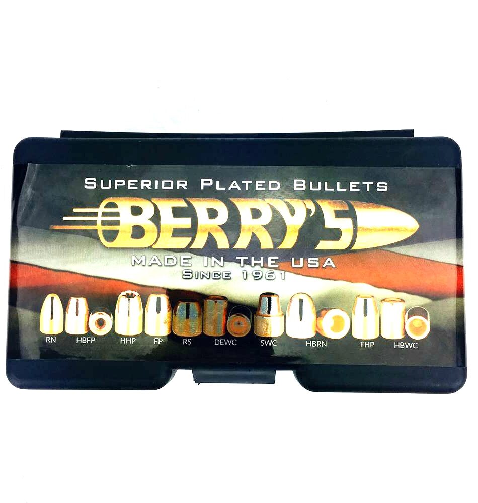 Berrys .356 / 9mm 115 Grain Hybrid Hollow Point (1000)