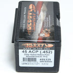 Berry's .452 Diameter 230 Grain Hollow Point Target Bullets