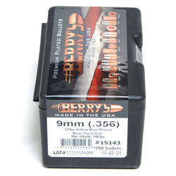 Berry's .356 Diameter 124 Grain Hollow Base Round Nose Bullets