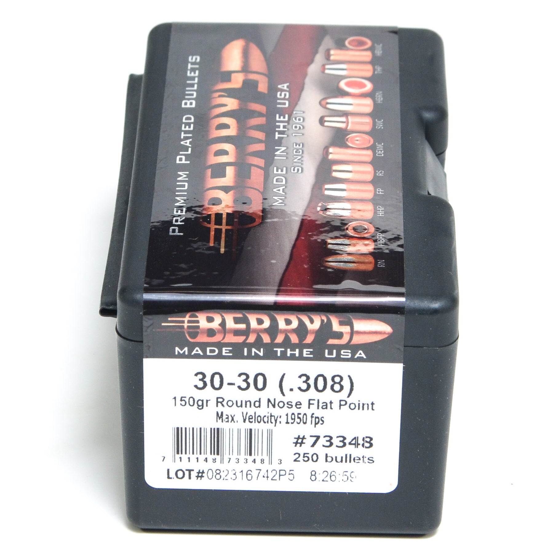 Berry's .308 Diameter 150 Grain Round Shoulder Bullets