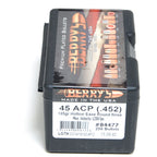 Berry's .452 Diameter 185 Grain Hollow Base Round Nose Bullets