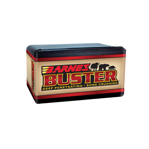 Barnes .458 Diameter 400 Grain Flat Base Flat Point Buster 50 Count Bullets (45-70 Government)