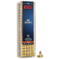 CCI Ammunition 22 Short 29 Grain Plated Round Nose 100 Count