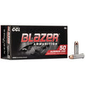 Blazer Ammunition 38 Special +P 158 Grain Full Metal Jacket 50 Count