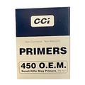 CCI Small Rifle Magnum Primers #450 OEM Box of 1000
