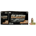 Blazer Ammunition 9mm Luger 115 Grain Full Metal Jacket 100 Count