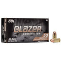 Blazer Ammunition 45 ACP 230 Grain Full Metal Jacket 50 Count