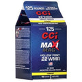 CCI Ammunition 22 Winchester Magnum Rimfire (WMR) 40 Grain Jacketed Hollow Point 125 Count