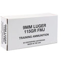 Blazer Ammunition 9mm Luger 115 Grain Full Metal Jacket 50 Count