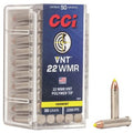CCI Ammunition 22 Winchester Magnum Rimfire (WMR) 30 Grain Polymer Tipped 50 Count
