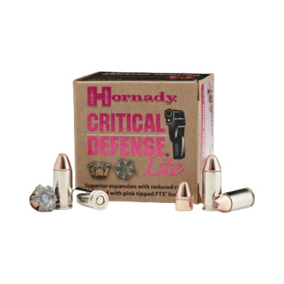 Hornady Ammunition 9mm Luger 100 Grain Jacketed Hollow Point 25 Count