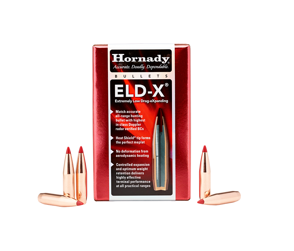 Hornady .338 Diameter 230 Grain Polymer Tip ELD-X 100 Count Bullets