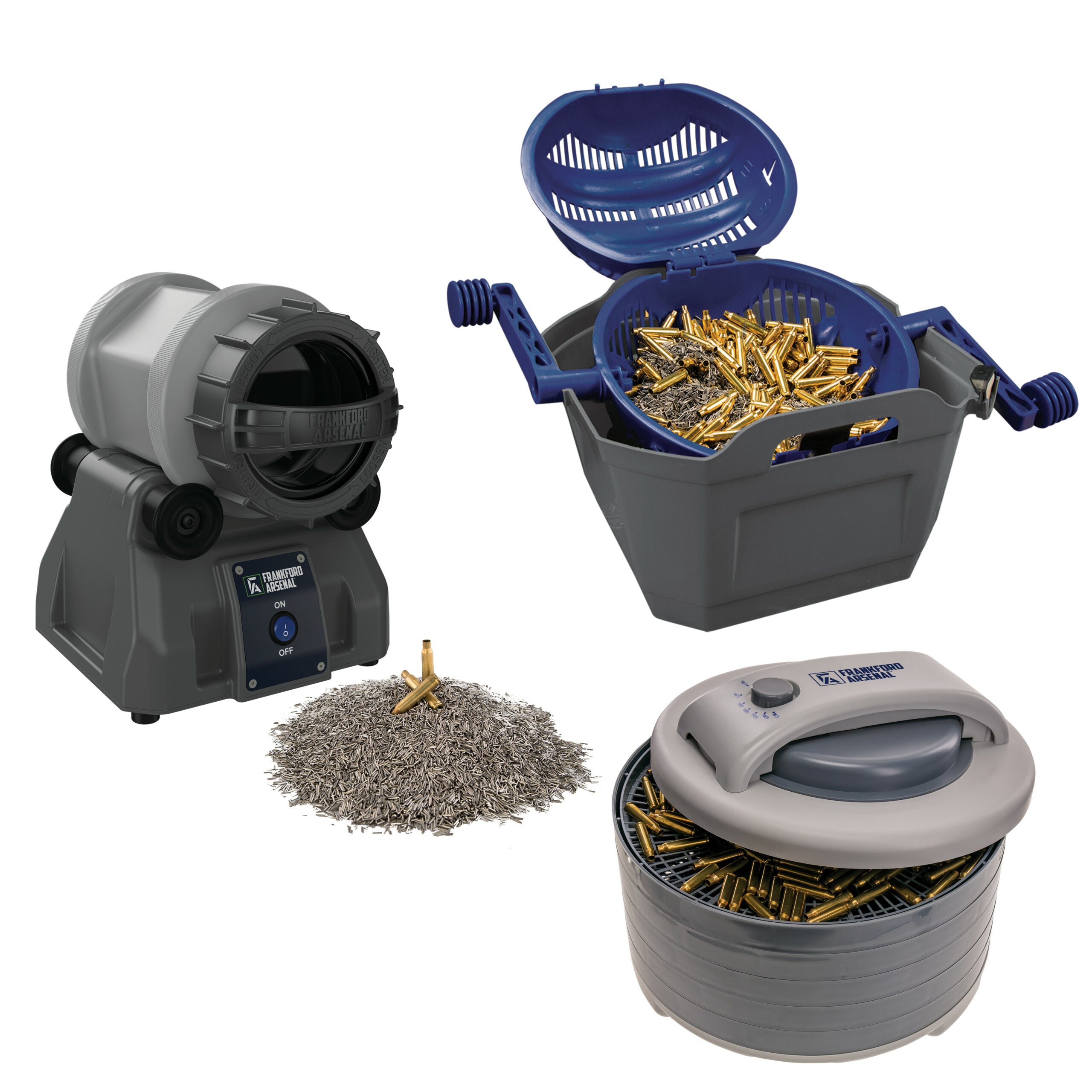 Frankford Arsenal Lite Professional Kit Rotary Case Tumbler 3.3 Liter 110V