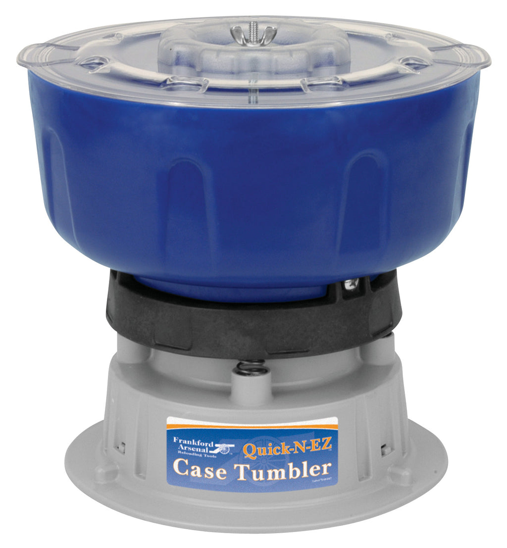 Frankford Arsenal Quick-N-EZ Vibratory Case Tumbler Up To 600 9mm or 350 .223 Cases 110V