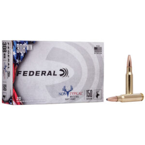 Federal Ammunition 308 Winchester 150 Grain Spire Point 20 Count