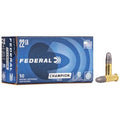 Federal Ammunition 22 Long Rifle 40 Grain Lead Round Nose 50 Count