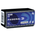 Federal Ammunition 22 Winchester Magnum Rimfire (WMR) 40 Grain Full Metal Jacket 50 Count