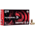Federal Ammunition 40 S&W 165 Grain Full Metal Jacket 50 Count