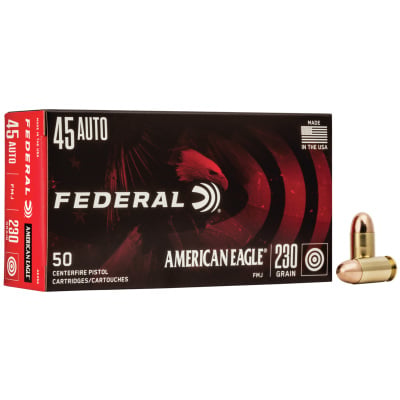 Federal Ammunition 45 ACP 230 Grain Full Metal Jacket